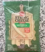 Mängden socker i String cheese