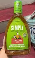 Mängden socker i Simply artisan Blend Italian dressing