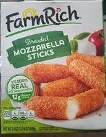 Mängden socker i Breaded Mozzarella Sticks