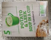 Mängden socker i Potato and leek soup