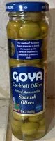 Mängden socker i Goya cocktail olives