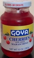 Mängden socker i Goya Cherries