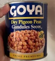 Mängden socker i Goya Dry Pigeon Peas
