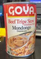 Mängden socker i Beef tripe