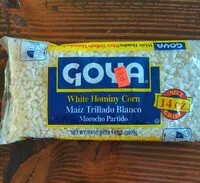 Mängden socker i White Hominy Corn