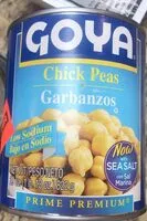 Mängden socker i Chick peas