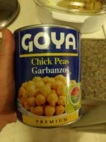 Mängden socker i Chick peas