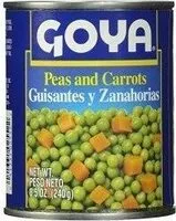 Mängden socker i peas & carrots