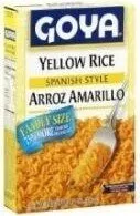 Mängden socker i Yellow rice mix
