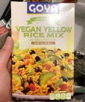 Mängden socker i Original authentic vegan yellow rice mix