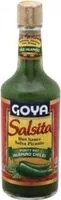 Mängden socker i Salsita, Hot Sauce, Hot