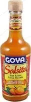 Mängden socker i Goya goya salsita hot sauce