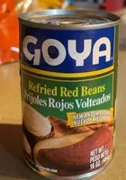 Mängden socker i Refried red beans