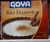 Mängden socker i Goya, rice majarete pudding