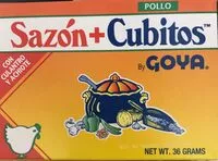 Mängden socker i Sazón + Cubitos