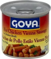 Mängden socker i Hot Chicken Vienna Sausage In Chicken Broth