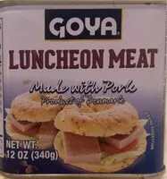 Mängden socker i Luncheon Meat