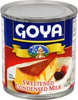 Mängden socker i Goya condensed sweetened milk