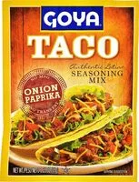 Mängden socker i Foods taco seasoning mix