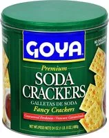 Mängden socker i Goya soda crackers