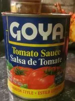 Mängden socker i Tomato sauce