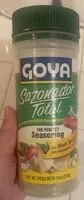 Mängden socker i Sazonador total