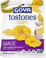 Mängden socker i Tostones chips garlic