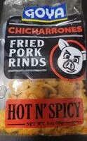 Mängden socker i Chicharrones Fried Pork Rinds Hot N' Spicy