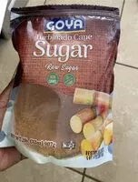 Mängden socker i turbinado cane sugar raw