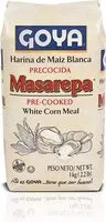 Mängden socker i Foods masarepa precooked white corn meal