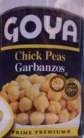 Mängden socker i Chick Peas Garbanzos
