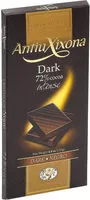 Mängden socker i 72% Cocoa Intense Dark Chocolate