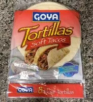 Mängden socker i Tortillas soft tacos