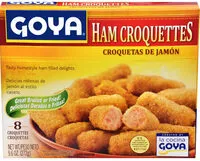 Mängden socker i Ham croquettes