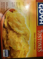 Mängden socker i Fried Plantains Tostones