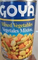 Mängden socker i GOYA mixed vegetables