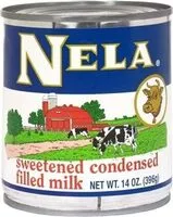 Mängden socker i Sweetened Condensed Filled Milk