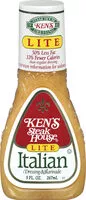 Mängden socker i Steak house lite italian dressing & marinade