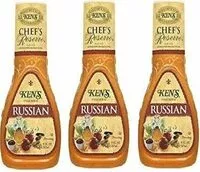 Mängden socker i Chefs reserve russian dressing bottles