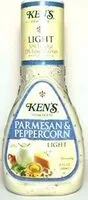 Mängden socker i Light options parmesan & peppercorn dressing