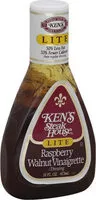 Mängden socker i Lite Raspberry Walnut Vinaigrette Dressing