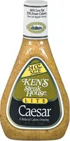 Mängden socker i Steak house lite caesar dressing & marinade