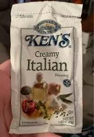 Mängden socker i Creamy Italian Dressing