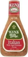 Mängden socker i Steak house dressing italian with aged romano