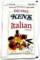 Mängden socker i Fat free italian dressing