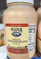 Mängden socker i Deluxe Thousand Island dressing 1 gallon