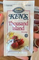 Mängden socker i Thousand Island