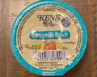 Mängden socker i Buttermilk Ranch