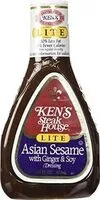 Mängden socker i Dressing lite asian sesame with ginger soy z