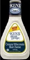 Mängden socker i Creamy Wisconsin Blue Cheese Dressing